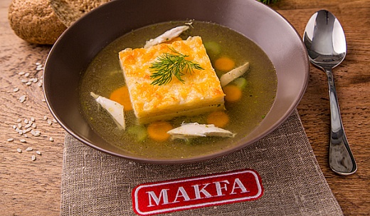 Chicken Broth with Rice Bake