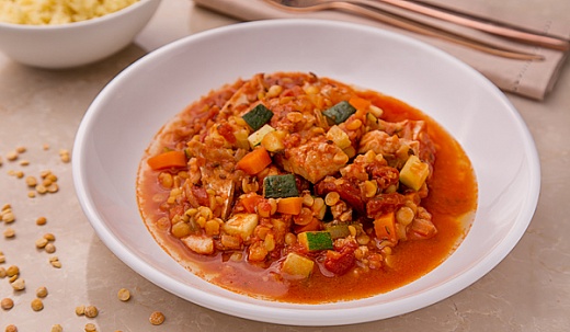 Eastern Style Cod with Peas