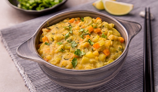 Thai Peas with Coconut Milk