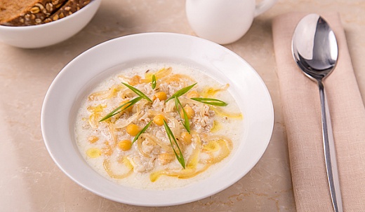 Pearl Barley and Yogurt Soup