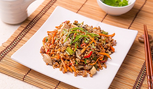 Buckwheat Cooked the Asian Way