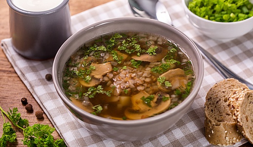 Soup with Buckwheat