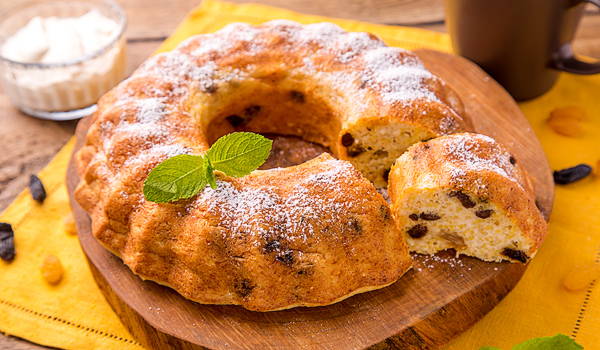 奶渣葡萄干玉米糁烤饼