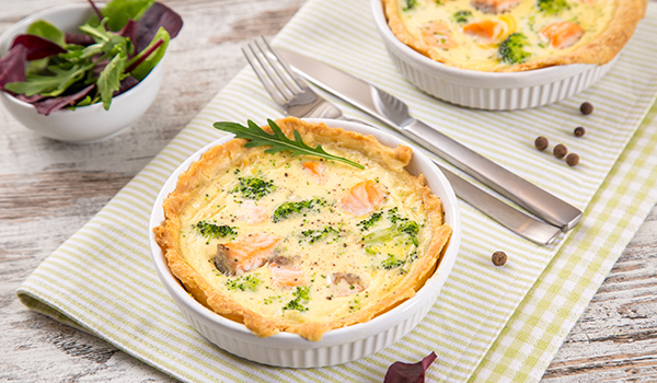 三文鱼西兰花蛋饼