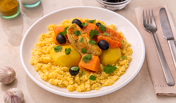 摩洛哥式瓦罐鸡肉