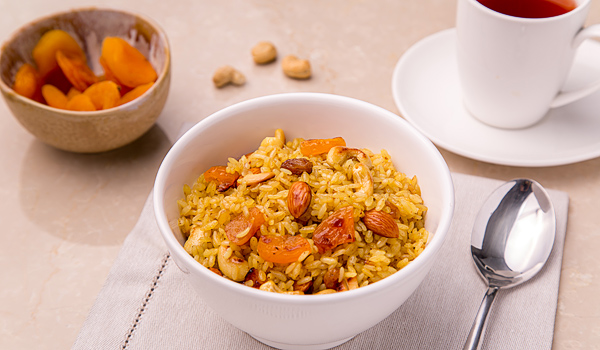 Arabic Rice with Dried Fruit and Nuts