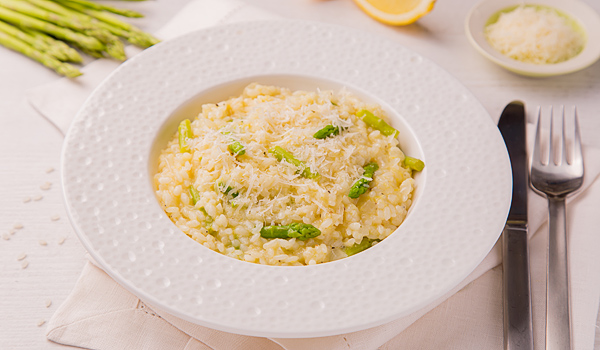 Lemon Risotto with Asparagus
