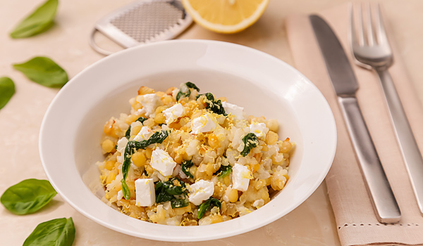 豌豆菠菜抓饭（素食的）