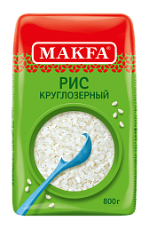 Polished short-grain rice