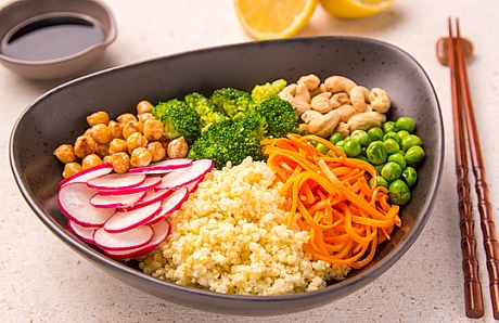 Asian Salad with Millet