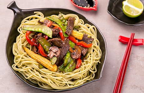 Asian Beef with Vegetables 