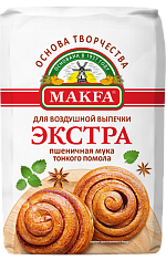 Мука пшеничная "MAKFA-ЭКСТРА"