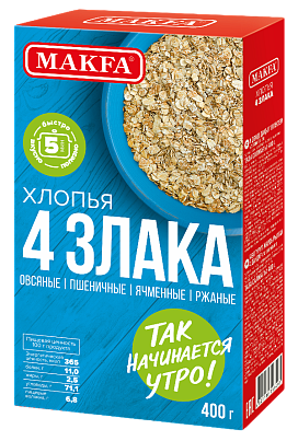 4-grain oats